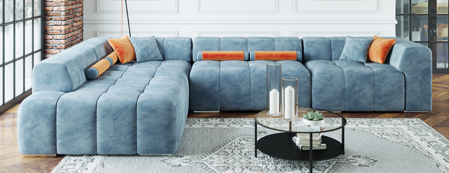 Модульный диван купить ◈ модульные диваны от производителя из модулей секционные ◈ цена в интернет-магазине в Москве